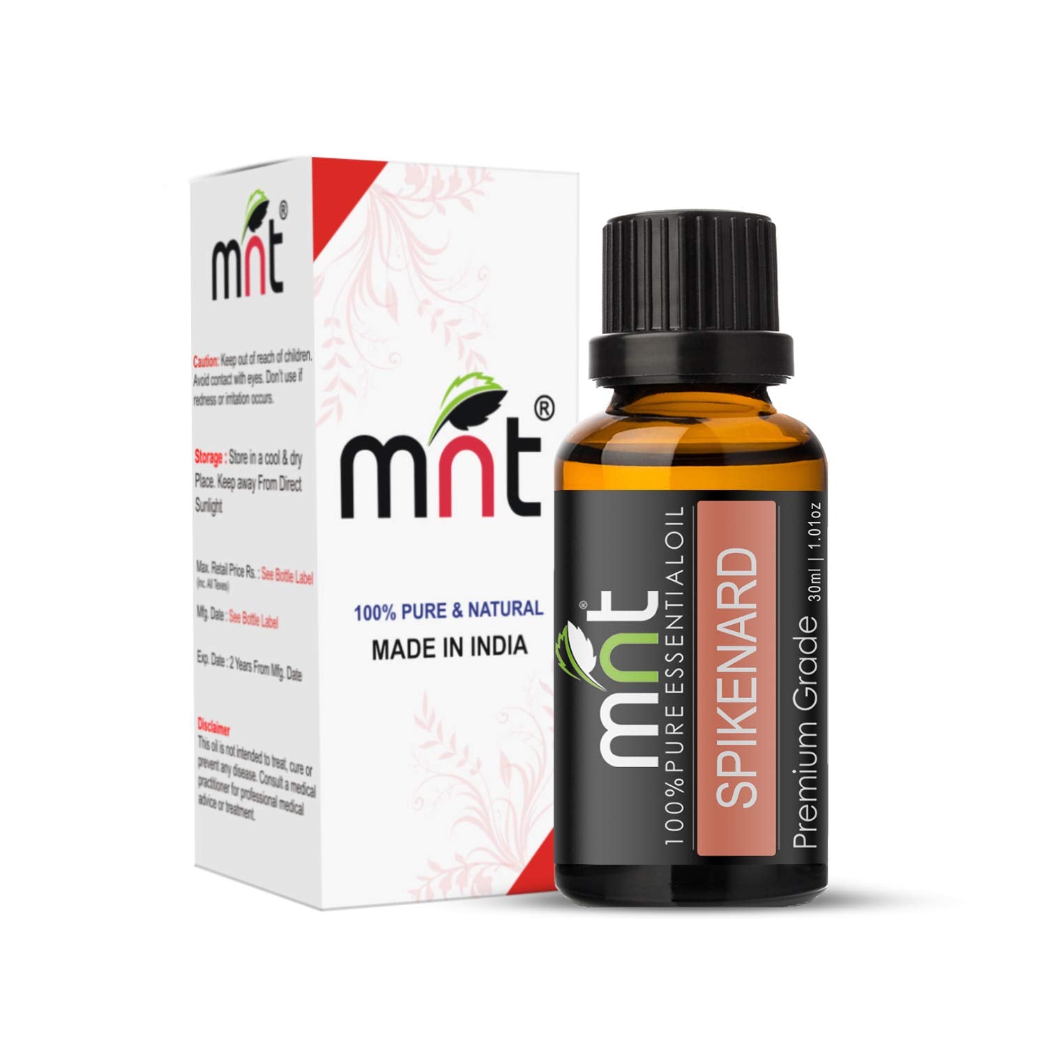 Spikenard (Jatamansi) Essential Oil – 100% Pure Natural Oil for Skin Care, Hair Care, and Relaxation Benefits