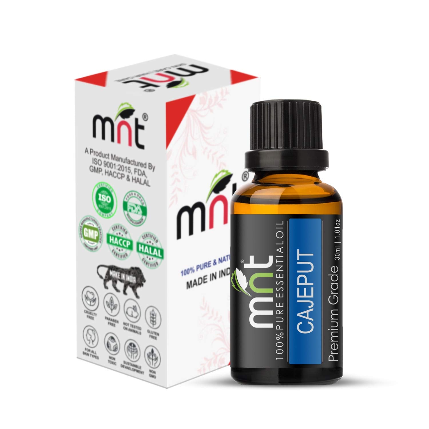 Cajeput Essential Oil 100% Pure Natural & Therapeutic Grade For Aromatherapy, Skin, Acne & Hair Growth