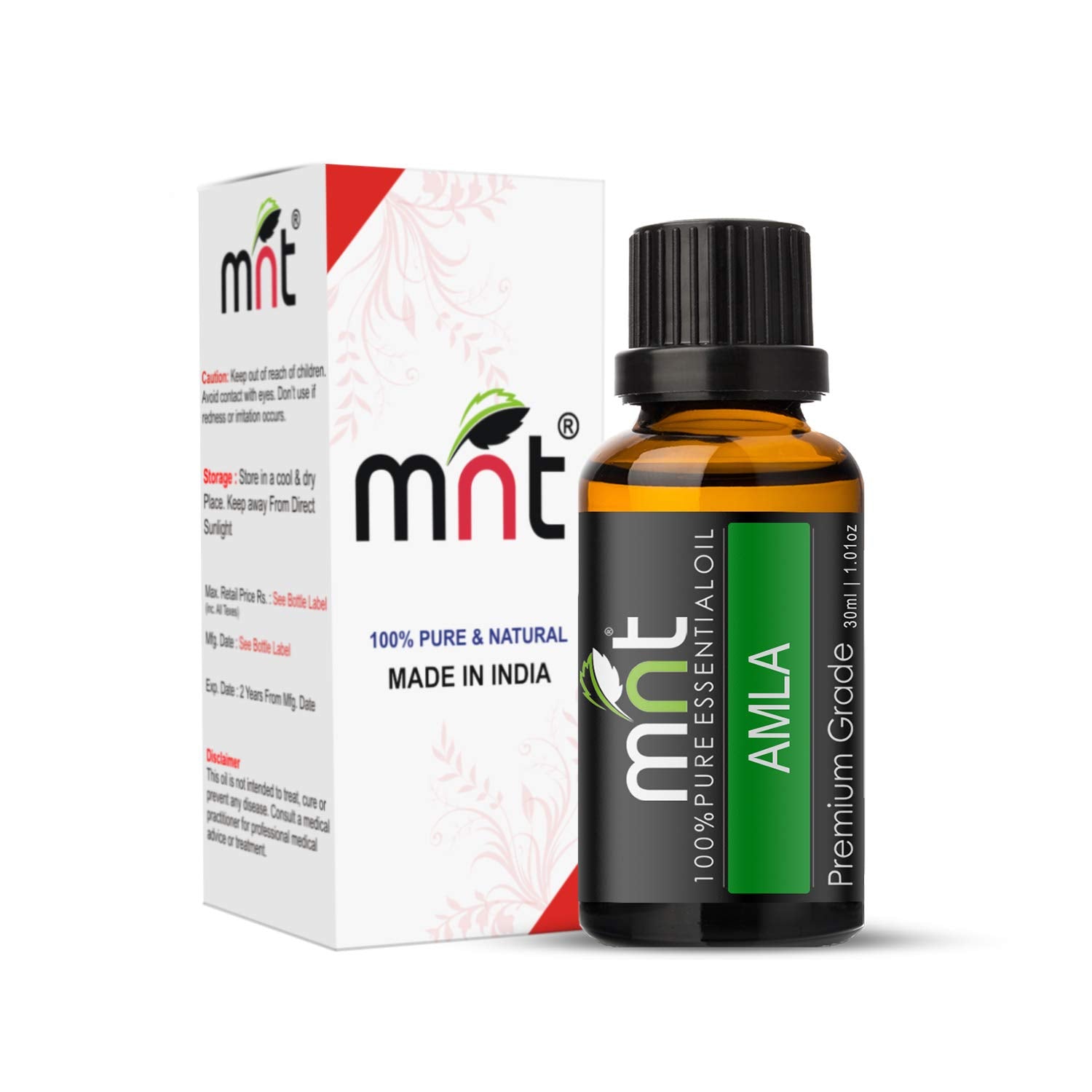Amla Essential Oil 100% Pure Natural & Therapeutic Grade, Aromatherapy for Hair Care and Skin Care