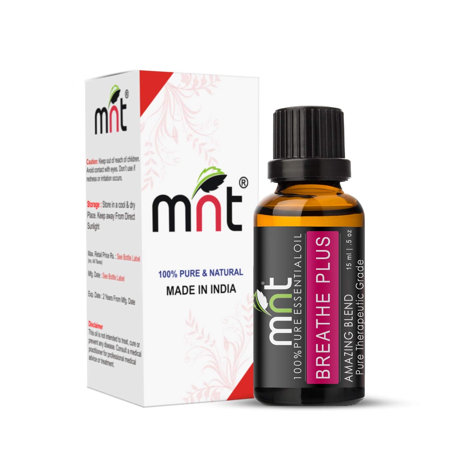 BREATHE PLUS AMAZING BLEND ESSENTIAL Oil- Pure Therapeutic Grade