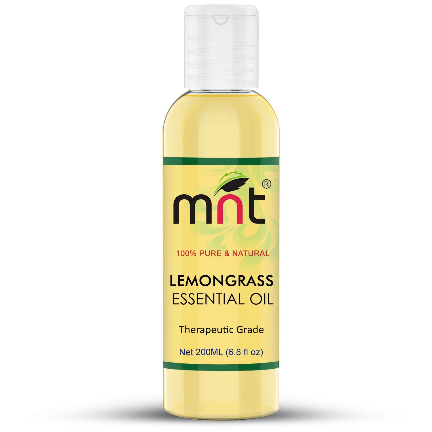 Lemongrass Essential Oil - 100% Pure & Natural Insect Repellent Oil/Therapeutic Grade Oil for Skin, Hair, Home Fragrance and Aromatherapy