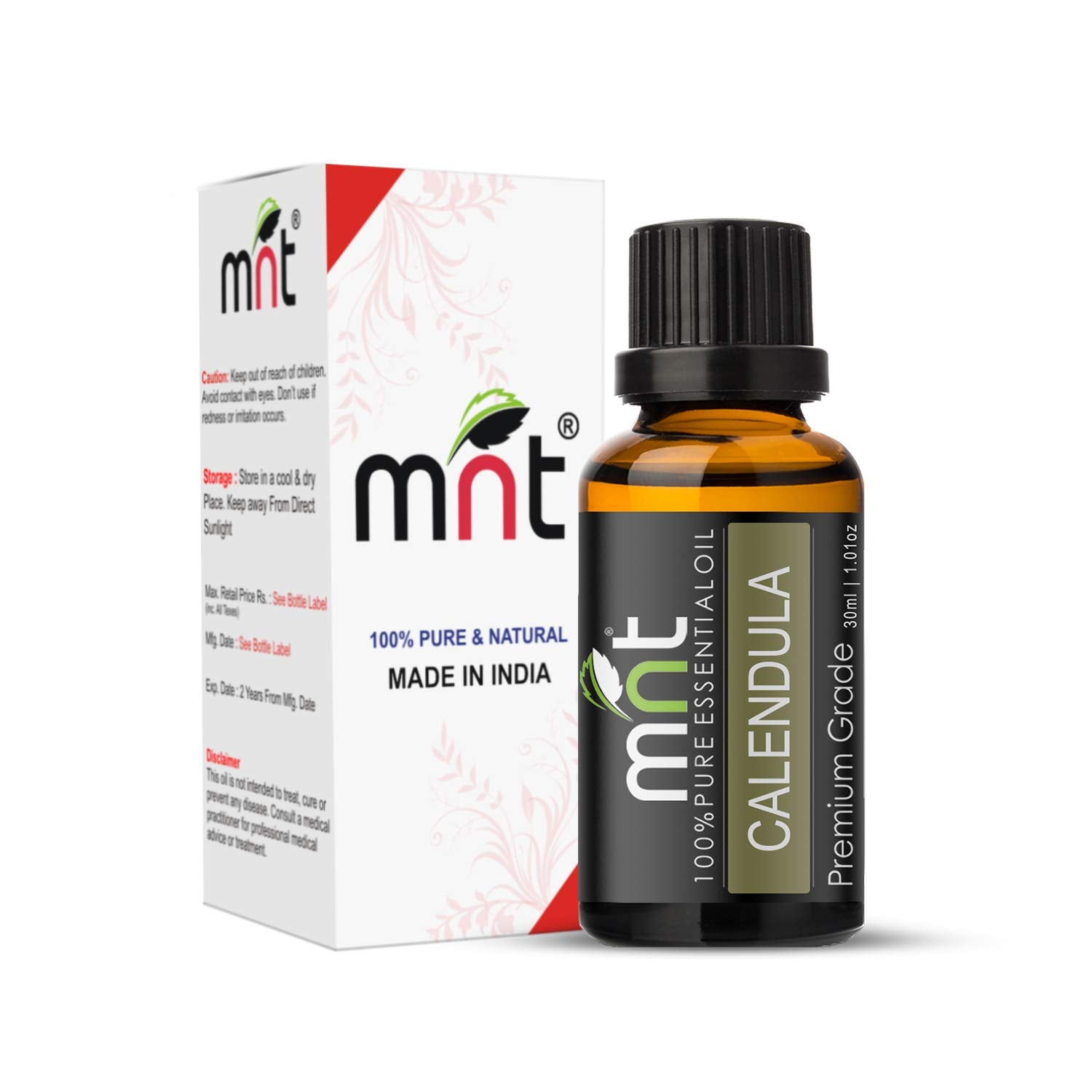 Calendula Essential Oil 100% Pure Natural & Undiluted For Skin care