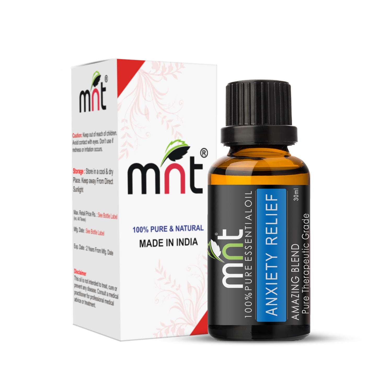 ANXIETY RELIEF AMAZING BLEND ESSENTIAL Oil Pure Therapeutic Grade
