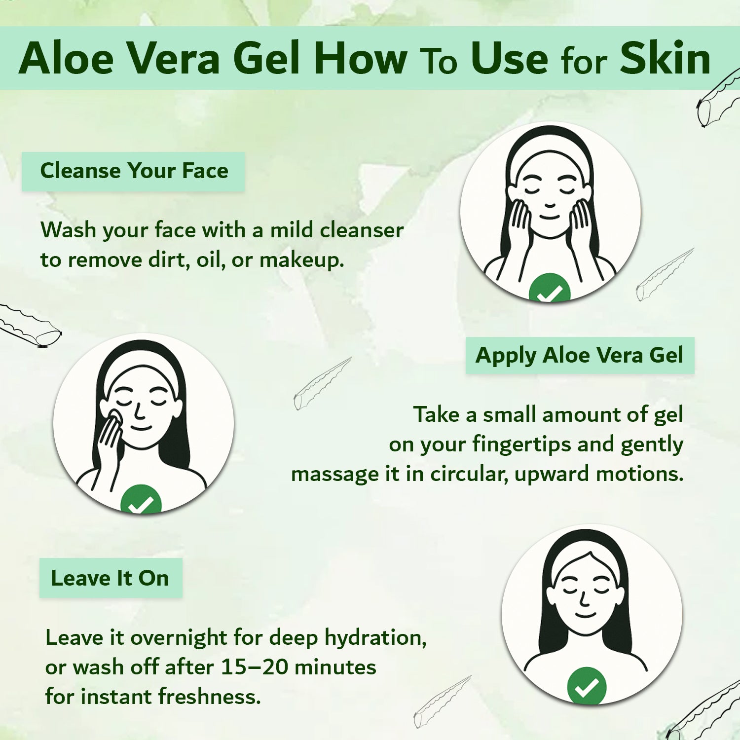 Buy Pure Aloe Vera Gel for Skin & Hair