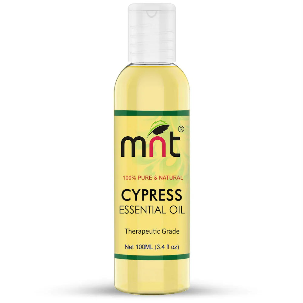 Cypress Essential Oil 100% Pure Natural & Therapeutic Grade for Aromatherapy, Massage Suitable for All Skin