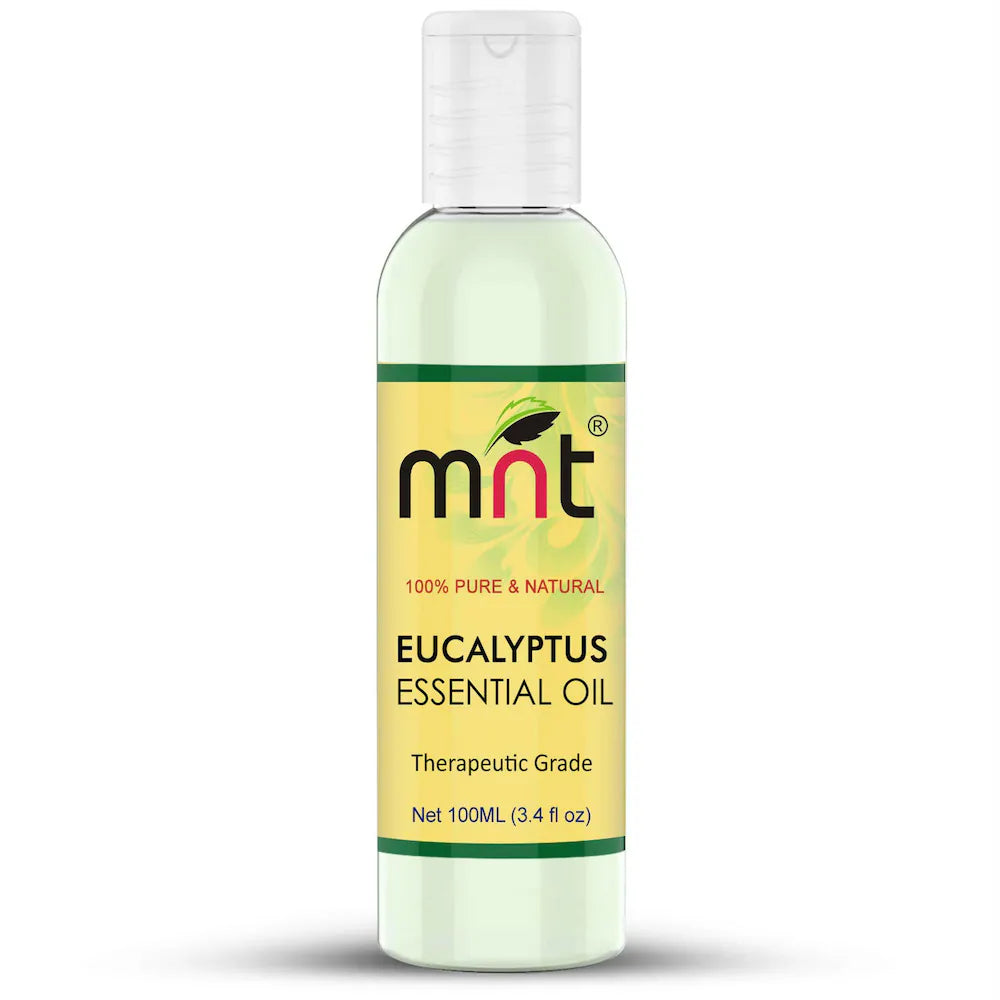 Eucalyptus Essential Oil - 100% Pure & Natural Therapeutic Grade Oil for Face, Hair, Skin, Joints & Muscles, Body Massage and Aromatherapy