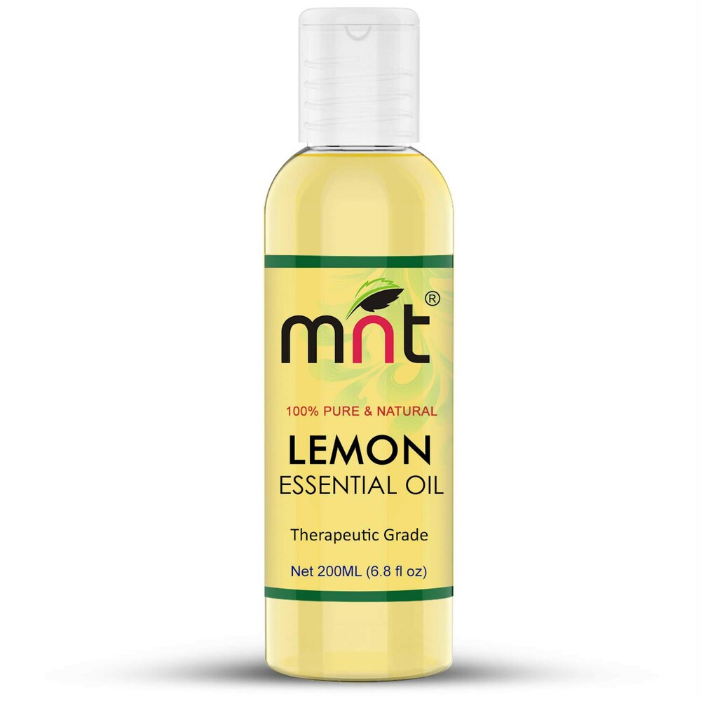 Lemon Essential Oil - 100% Pure & Natural Therapeutic Grade Oil for Healthier Skin, Hair, Body, Face and Aromatherapy